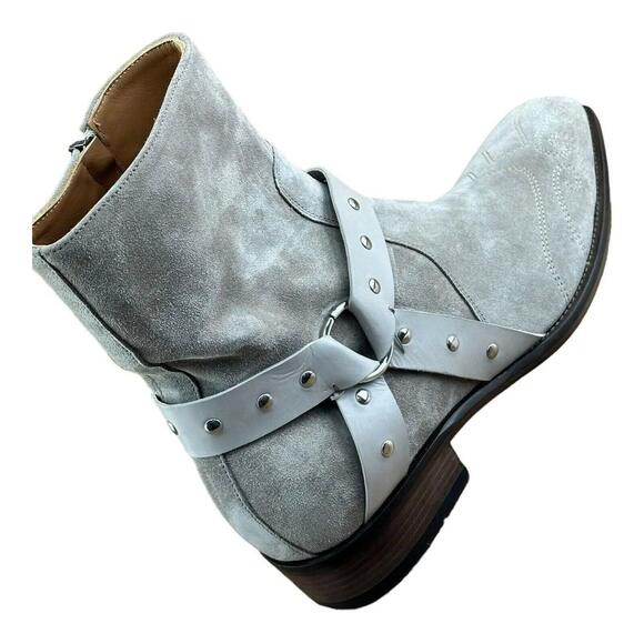 JO GHOST Men Suede  Chelsea Boots - Picture 3 of 8